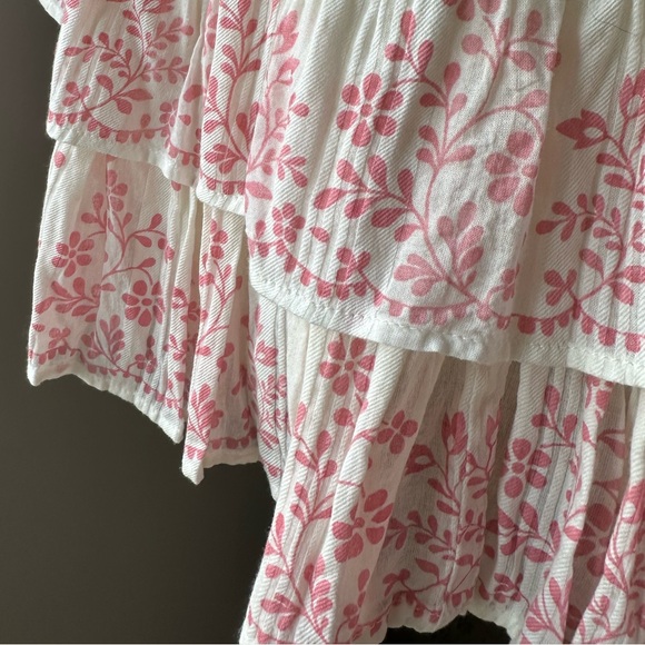 LoveShackFancy Cream and Floral Dress - Picture 4 of 6